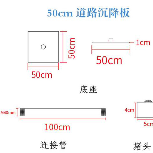 芜湖沉降板规格型号如何选择？